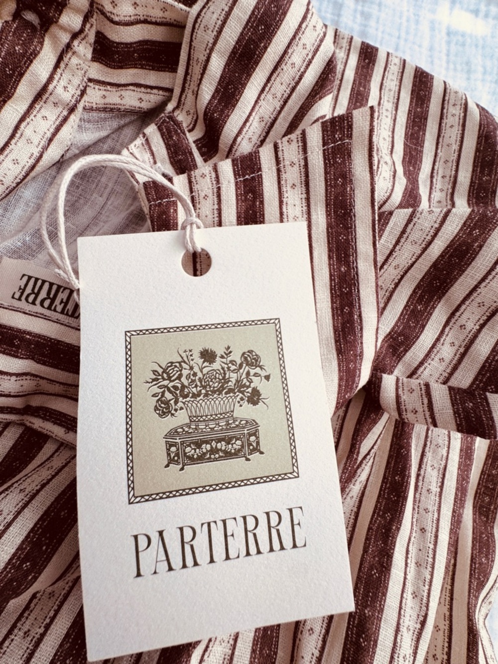Parterre Owen Striped Button-Front Shirt Dress - Picture 4 of 9